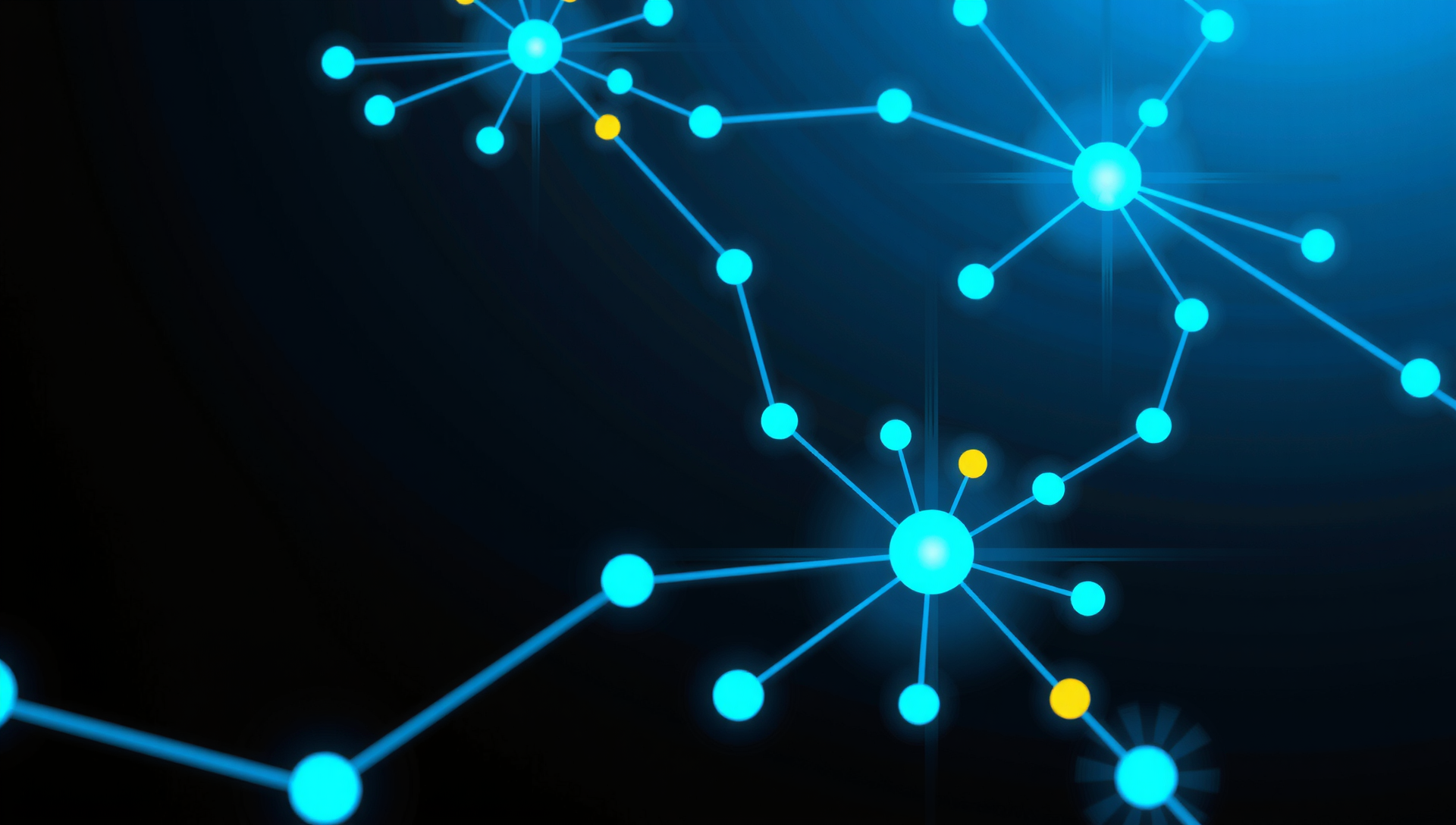 Abstract data network background